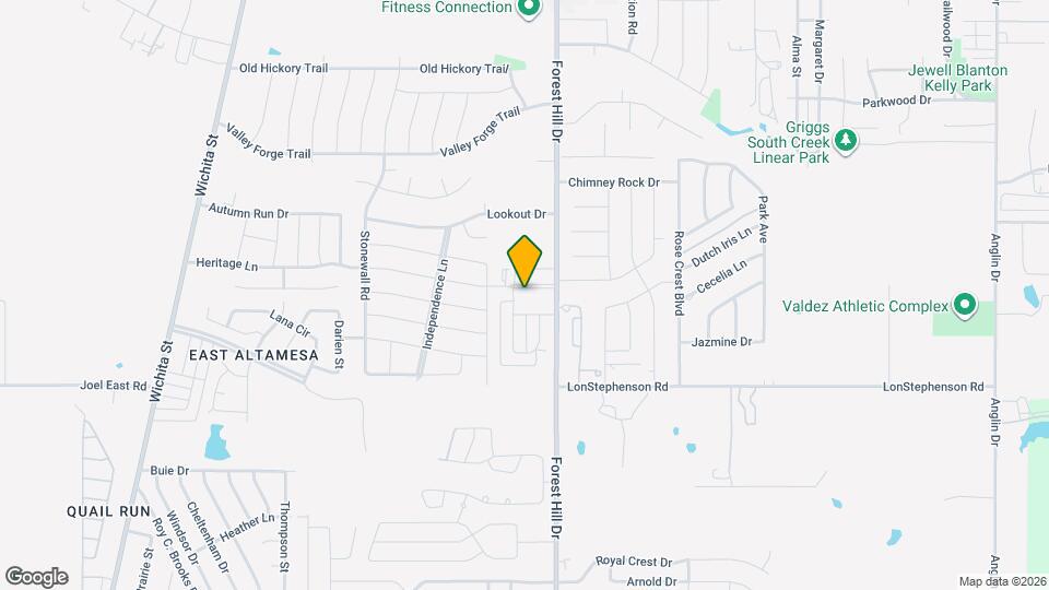 3406 Heritage Ln Map and Location Details