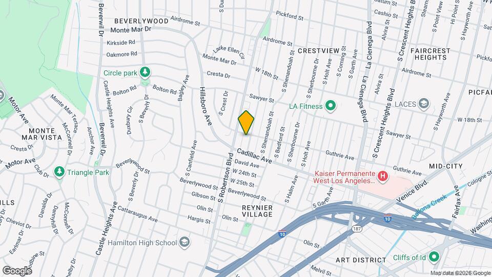 2009 Preuss Rd Mapa y Detalles de la Ubicación