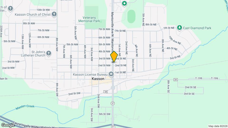 13 2nd St NE Map and Location Details