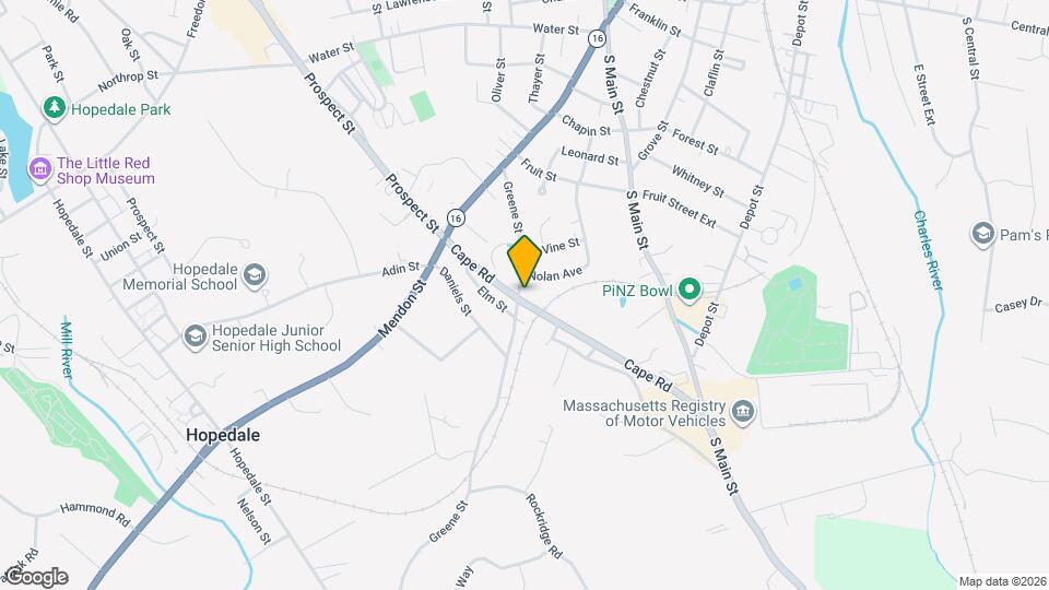 42 Greene St Map and Location Details