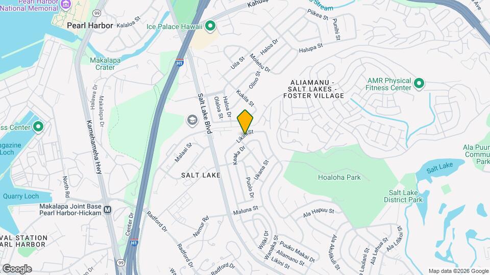 4310 Likini St Map and Location Details