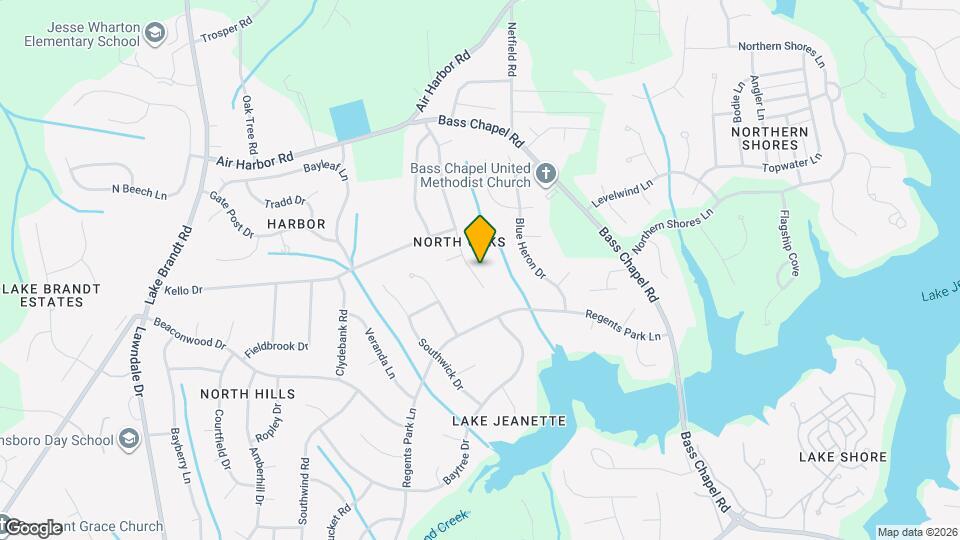 5110 N Oaks Dr Map and Location Details