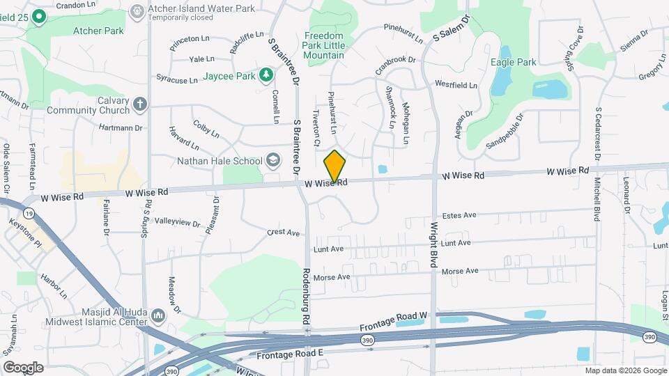 1158 Regency Dr Map and Location Details