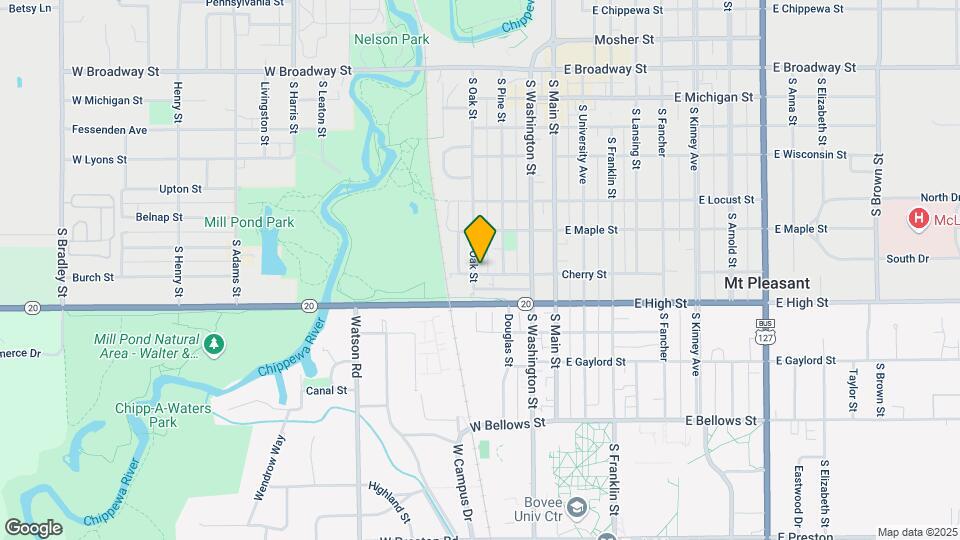 330 W Cherry St Map and Location Details