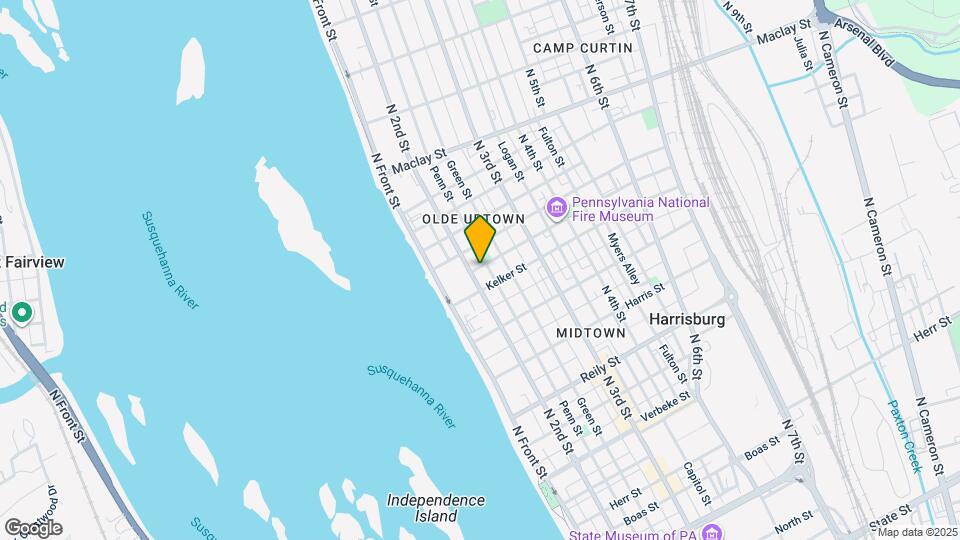 1817 N 2nd St, Unit 1 Mapa y Detalles de la Ubicación