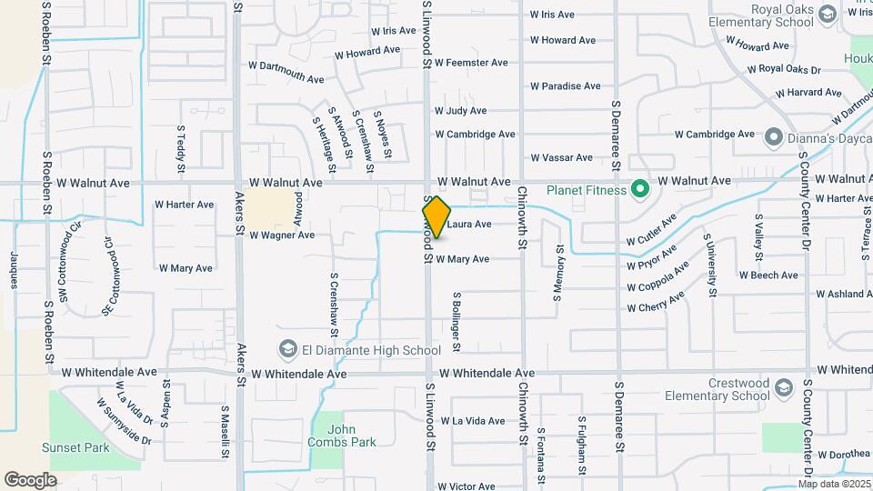 2230 S Linwood St Mapa y Detalles de la Ubicación