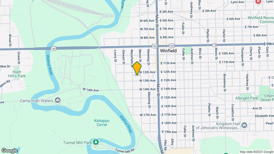 Walnut Towers Apartments Map and Location Details
