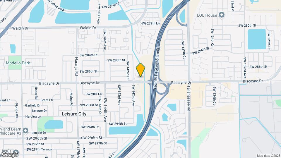 Resia Biscayne Drive Map and Location Details