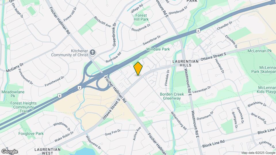 1238 Ottawa Street S Map and Location Details