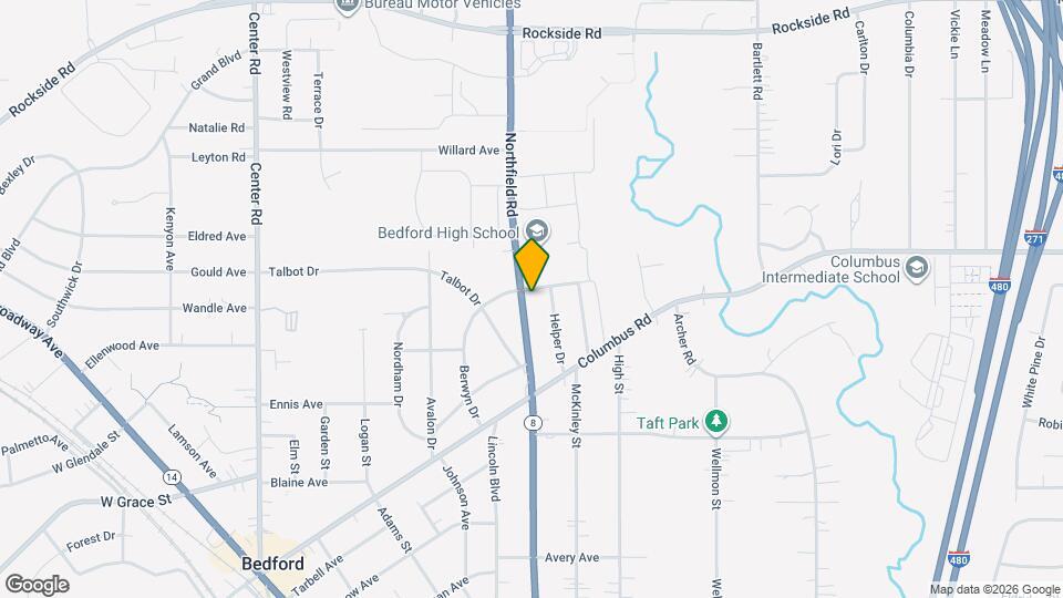 537 Northfield Rd Map and Location Details