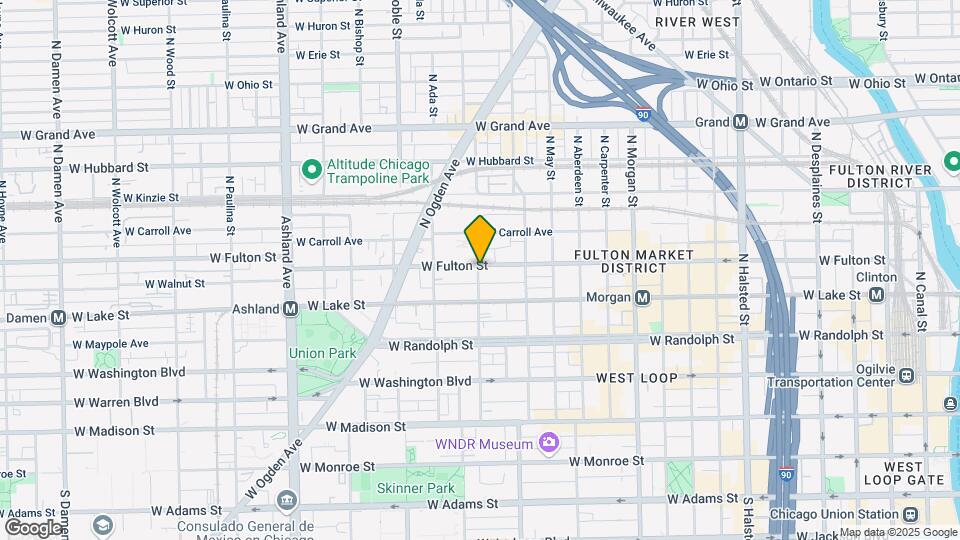 265 N Elizabeth St Map and Location Details