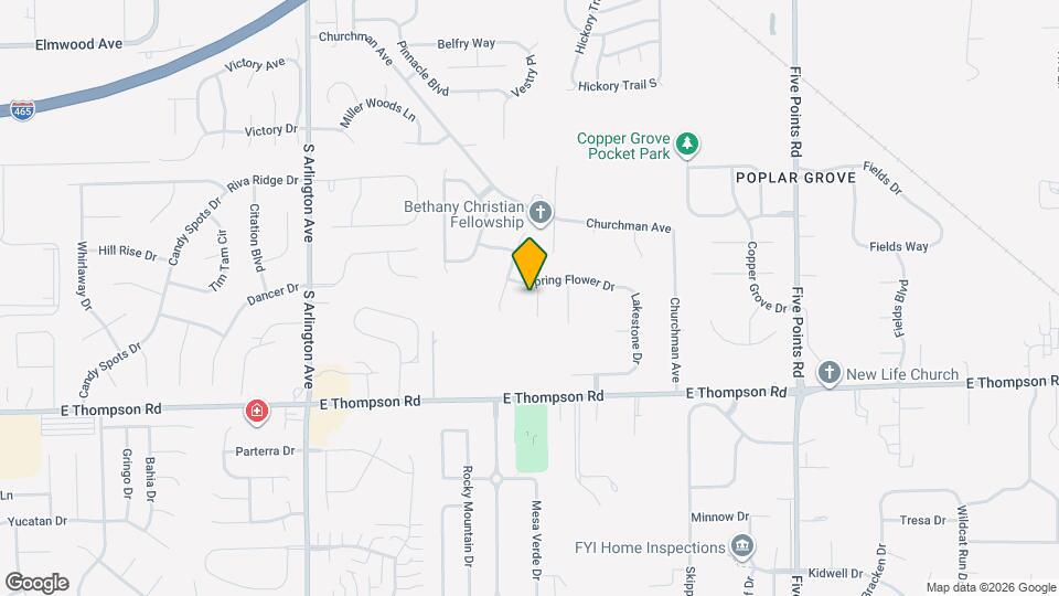 4744 Altar Ct Map and Location Details