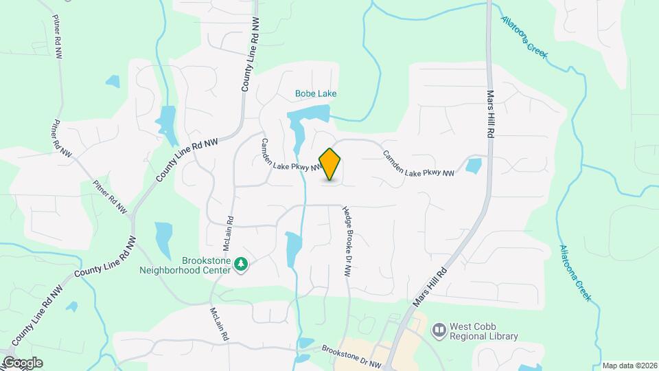 2235 Saluda Ln NW Mapa y Detalles de la Ubicación