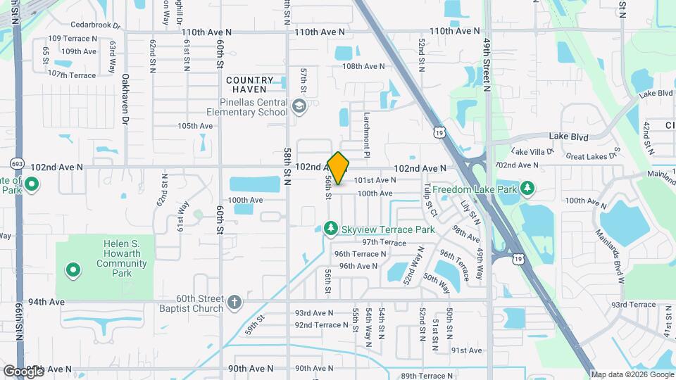 5561 100th Ave Map and Location Details