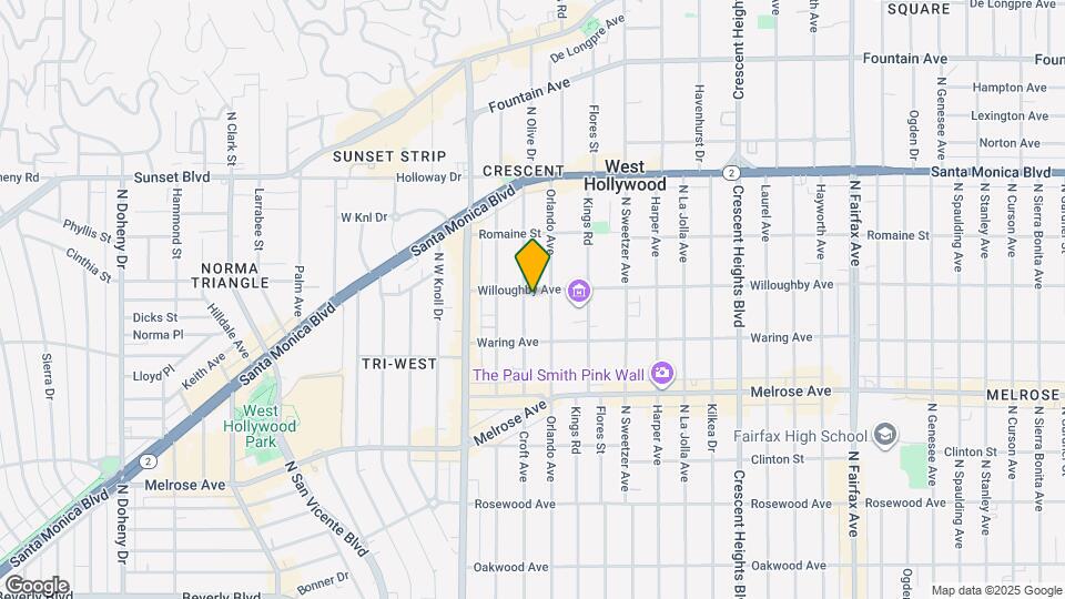 850 Croft Ave Map and Location Details