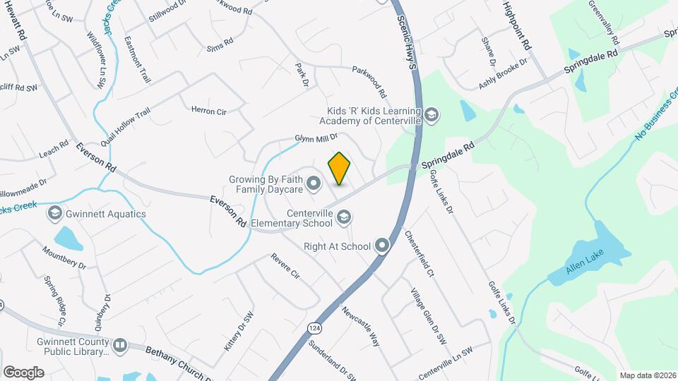 2990 Trotters Pointe Dr Map and Location Details