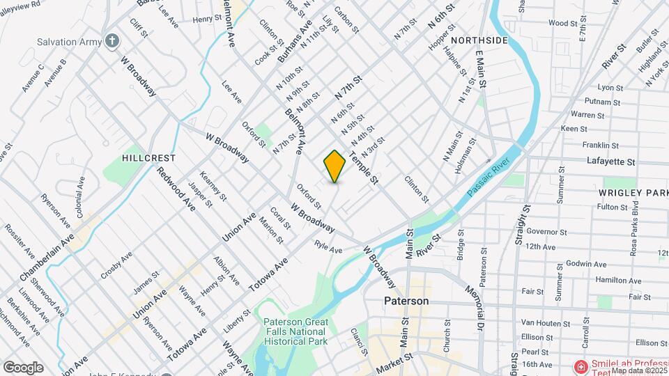 45 Cliff St Map and Location Details