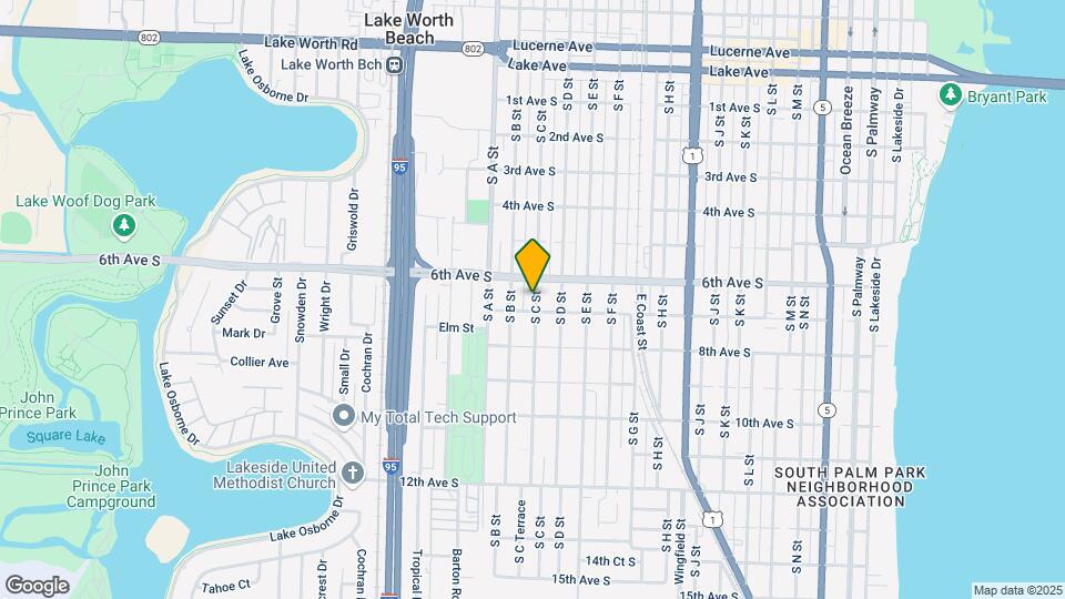 Lake Worth Boutique Map and Location Details