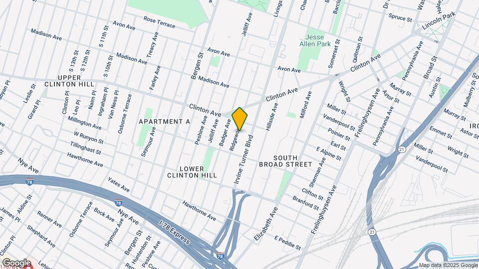 118 Ridgewood Ave, Unit 2 Map and Location Details
