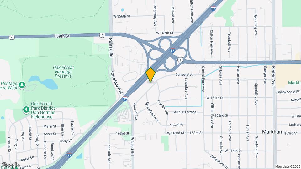 3824 Sunset Ave Map and Location Details