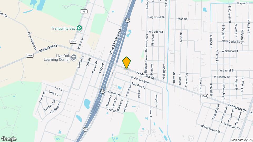 1603 W Market St Map and Location Details