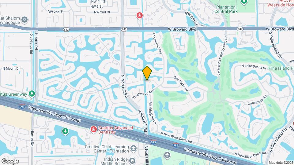 9875 Fairway Cove Ln Map and Location Details