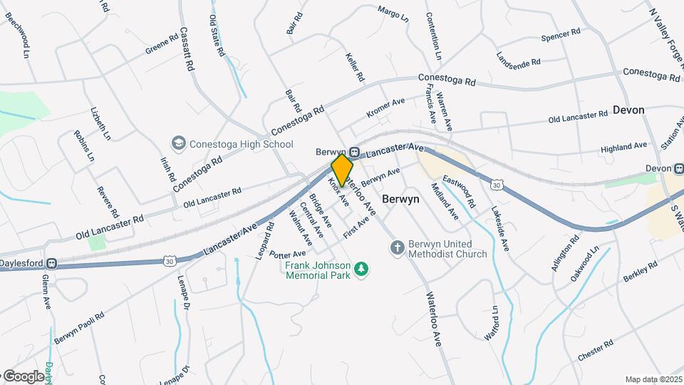 715 Berwyn Ave Map and Location Details