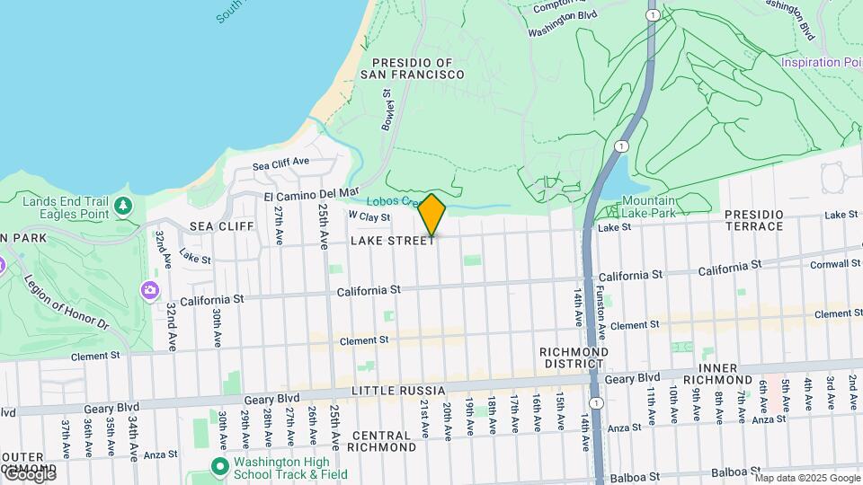 1909 Lake Street Map and Location Details