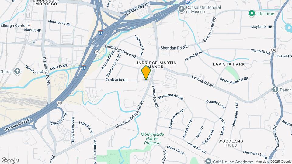 2250 Cheshire Bridge Rd NE Map and Location Details