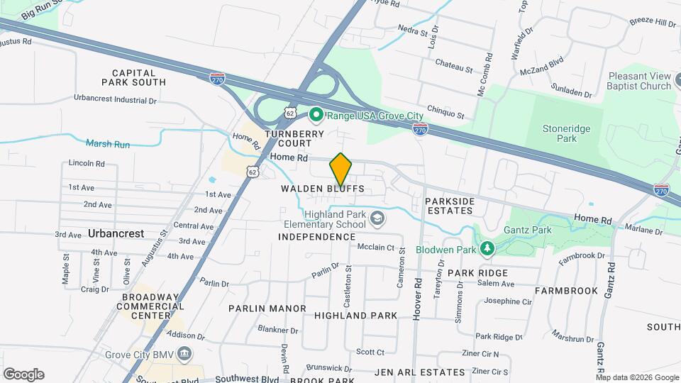 3140 Walden Pl Map and Location Details