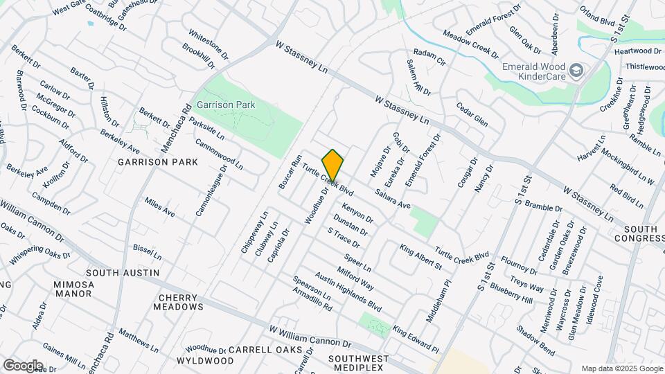 6101 Woodhue Dr Map and Location Details
