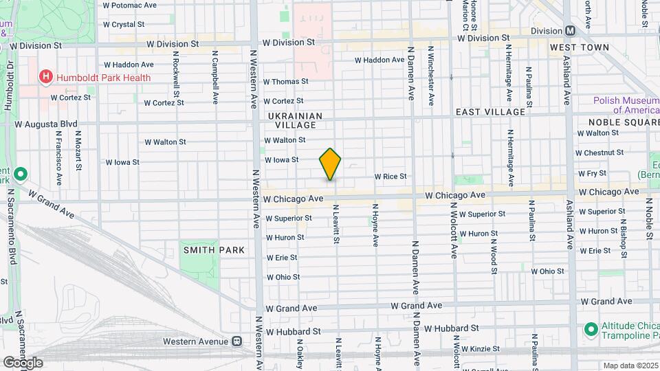 816 N Leavitt St Map and Location Details