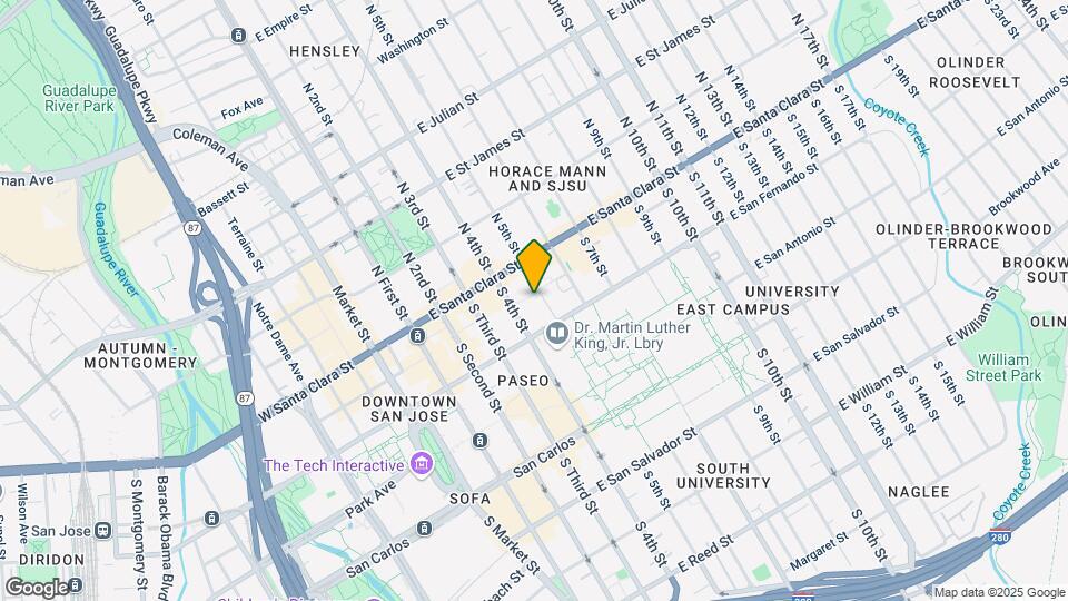 59 S 5th St Map and Location Details