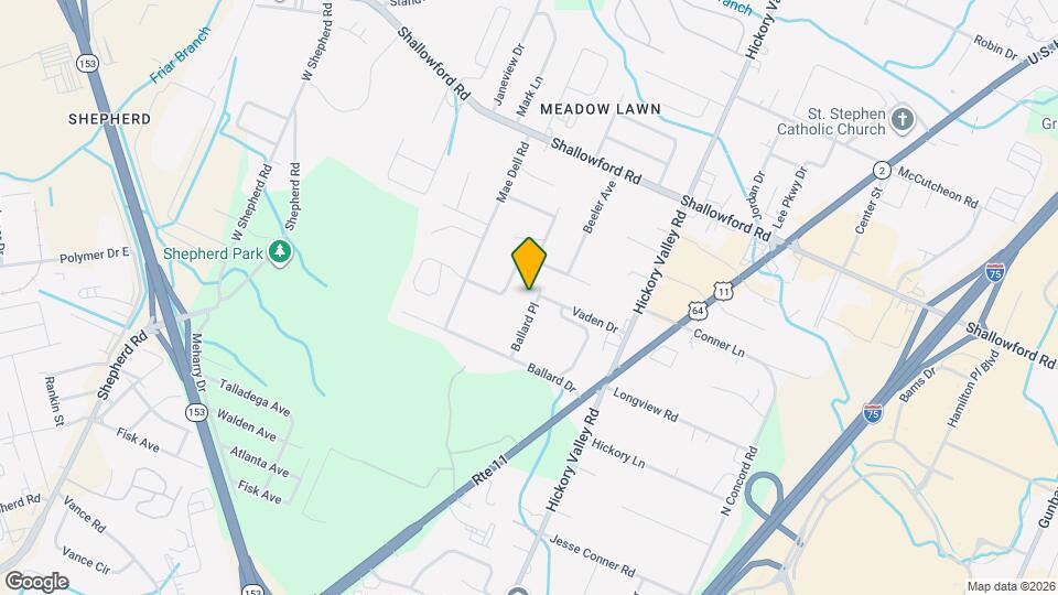 2115 Ballard Pl Map and Location Details