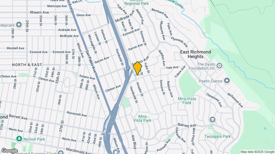 5407 Clinton Ave Mapa y Detalles de la Ubicación