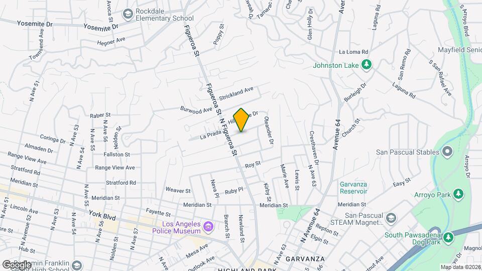 6180 Oak Crest Way Map and Location Details