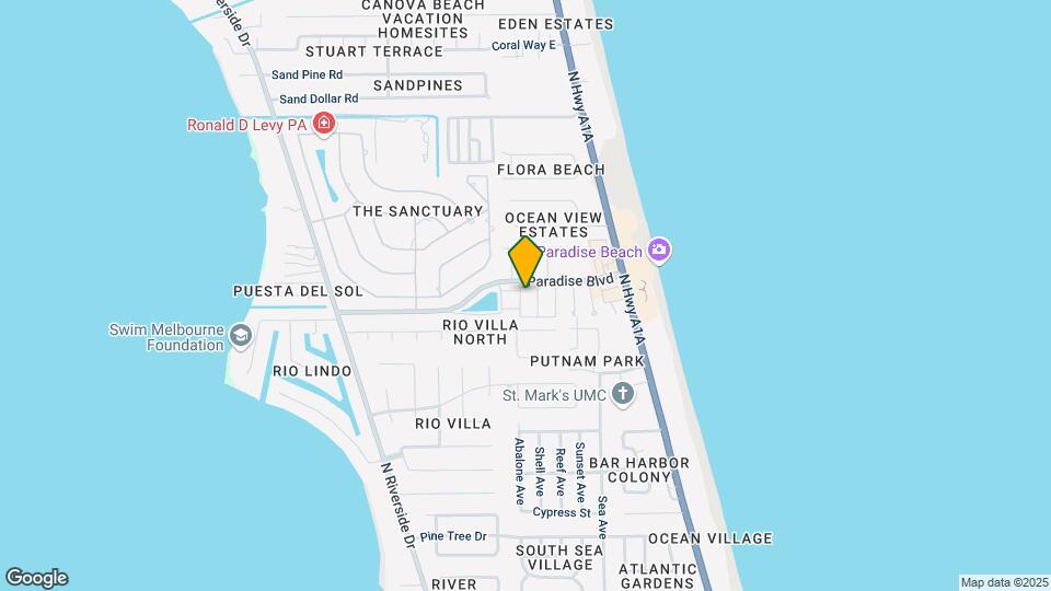 335 Paradise Blvd Map and Location Details