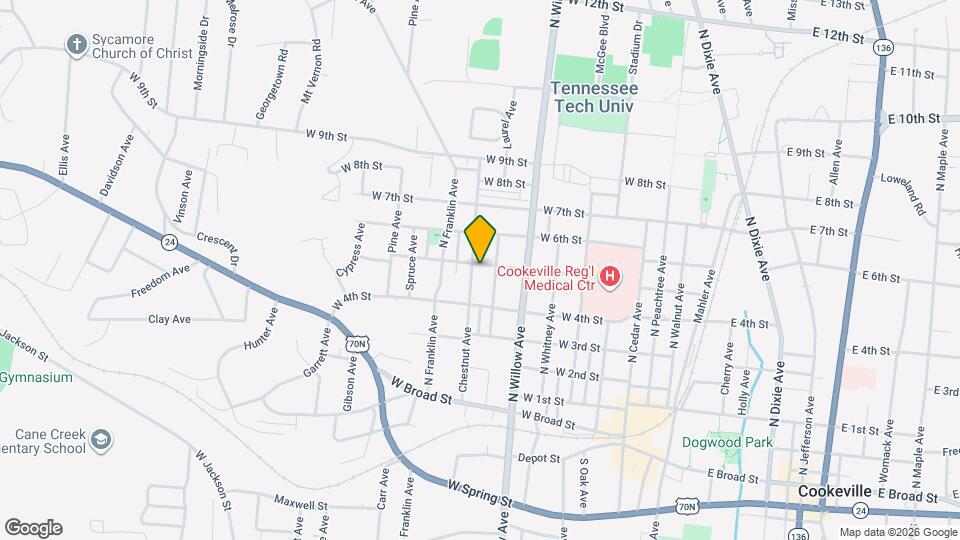 346 W 5th St Mapa y Detalles de la Ubicación