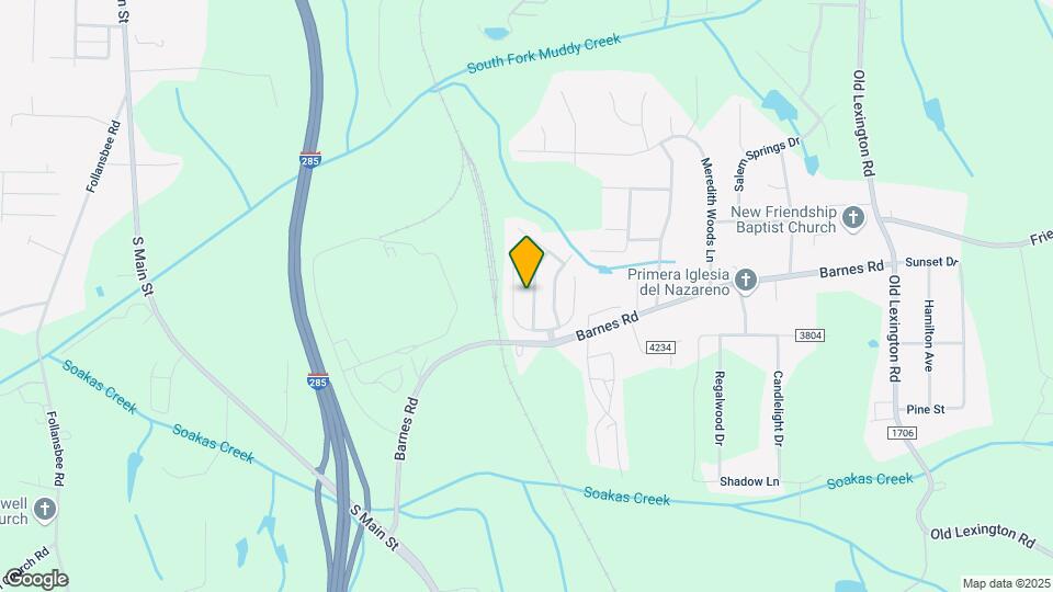 4260 Piedmont Farms Way Mapa y Detalles de la Ubicación