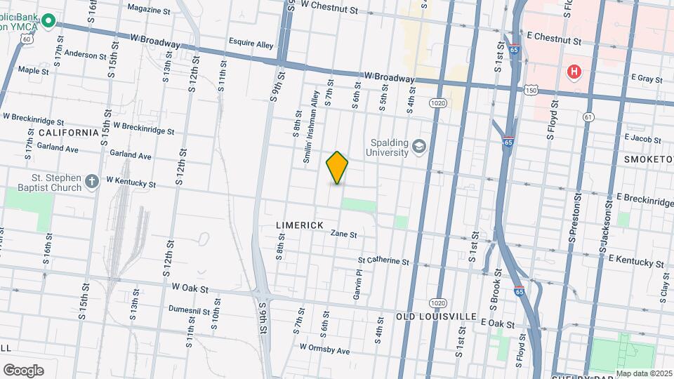 942 S 6th St Map and Location Details
