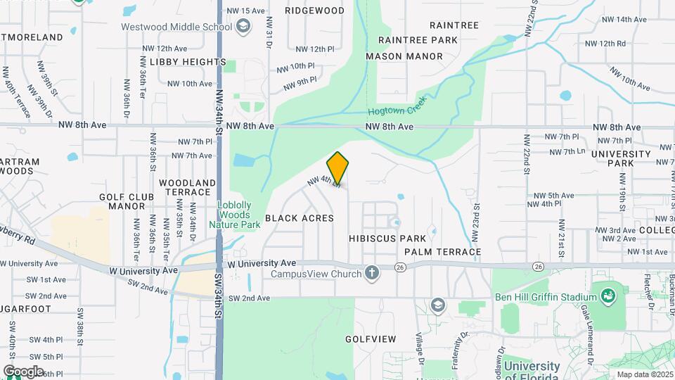 2821 NW 4th Ln Map and Location Details