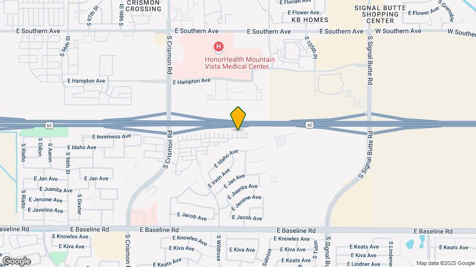 10252 E Isleta Ave Map and Location Details