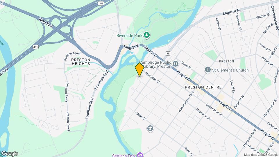 207 Moore St Map and Location Details