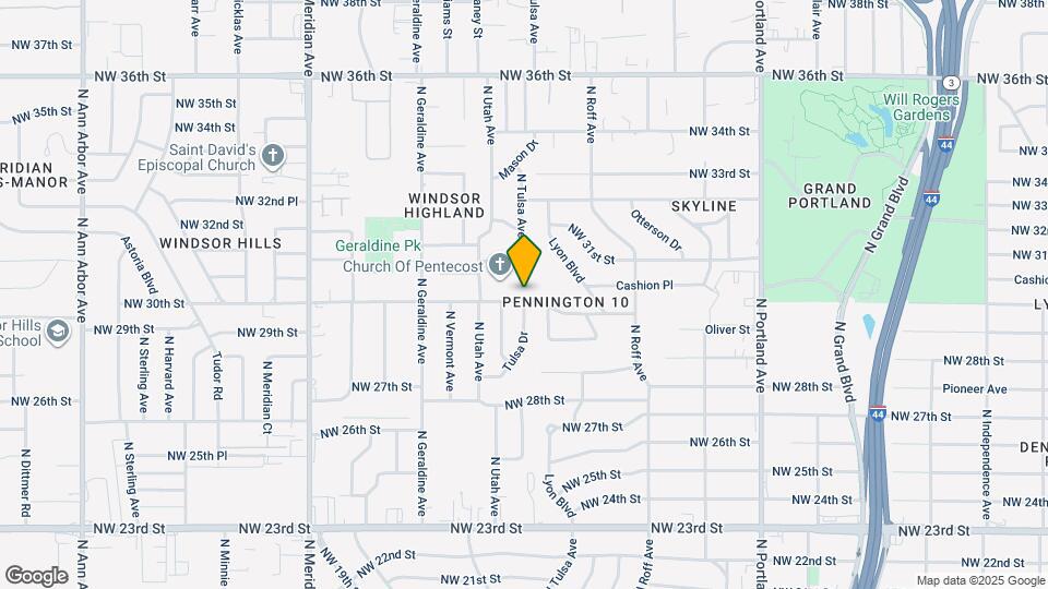 4109 NW 30th St Map and Location Details