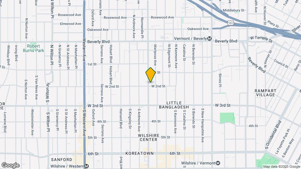 148 Normandie Ave Map and Location Details