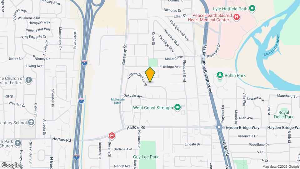 758 N Cloverleaf Loop Map and Location Details