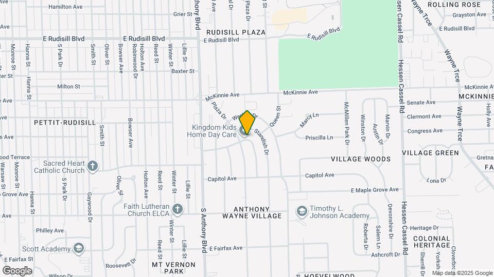 4315 S Colonial Ave Map and Location Details