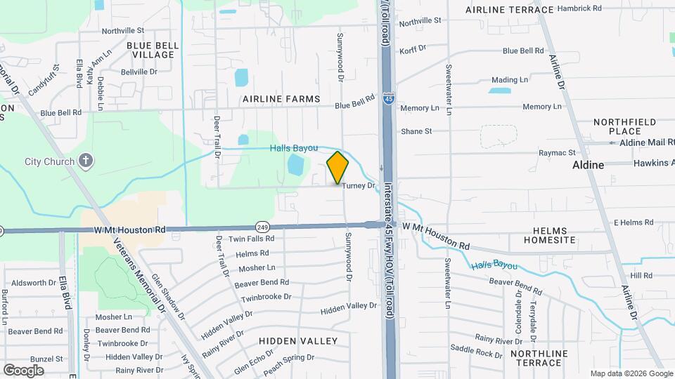 807 Turney Dr Map and Location Details