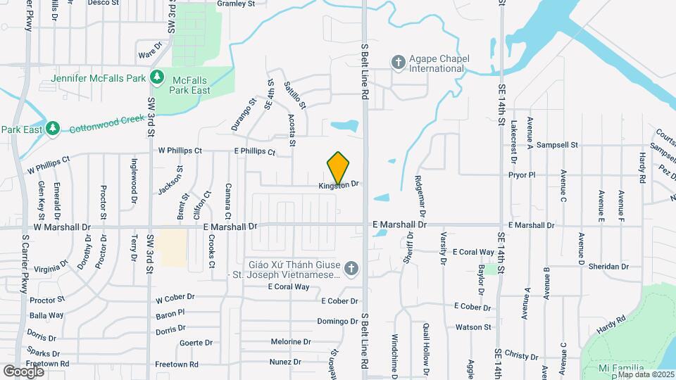 705 Kingston Dr Map and Location Details