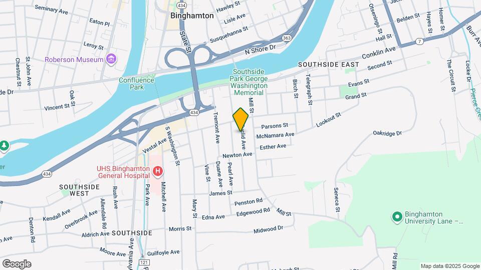 10 Euclid Ave Map and Location Details